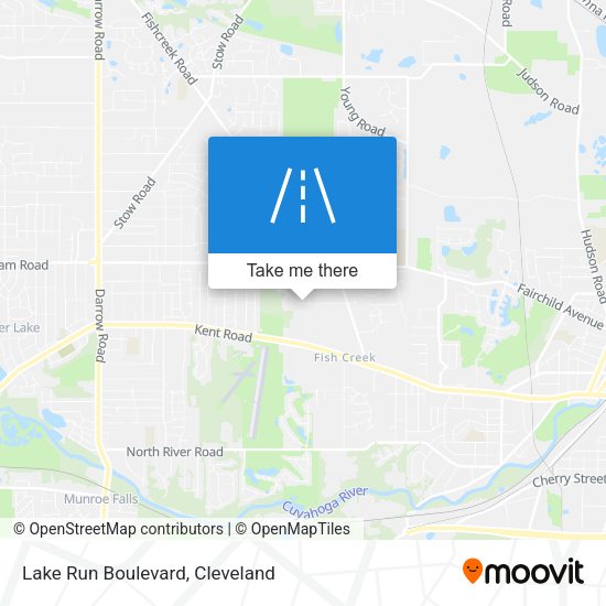 Mapa de Lake Run Boulevard