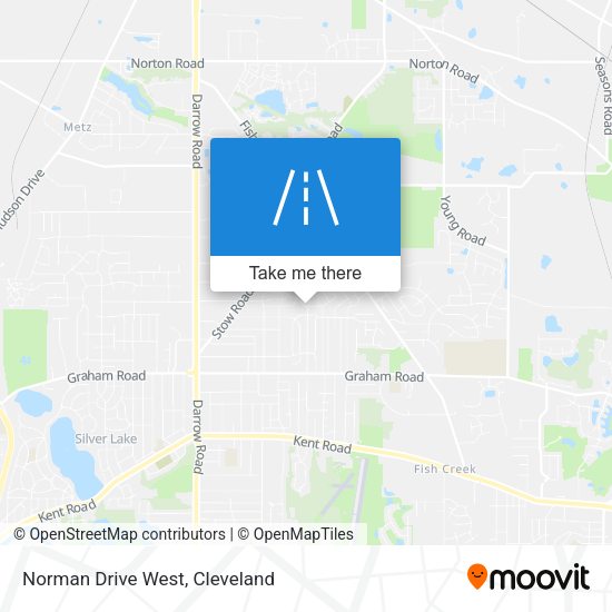 Norman Drive West map