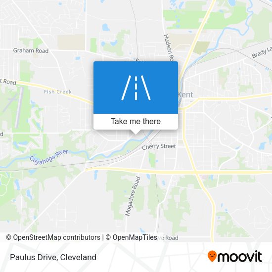 Mapa de Paulus Drive