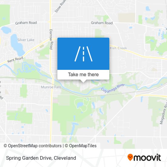 Mapa de Spring Garden Drive