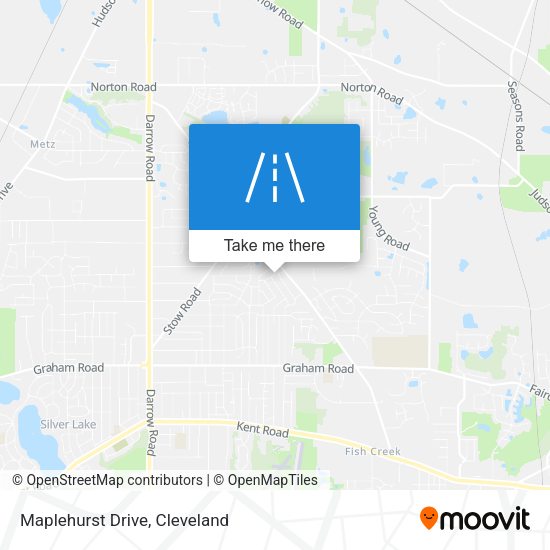 Maplehurst Drive map
