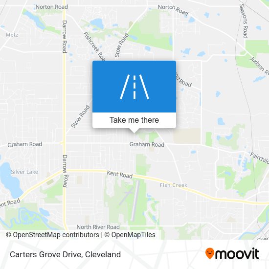 Mapa de Carters Grove Drive