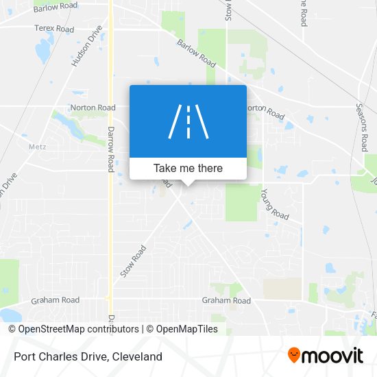 Port Charles Drive map