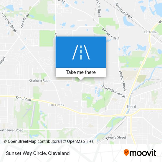 Mapa de Sunset Way Circle