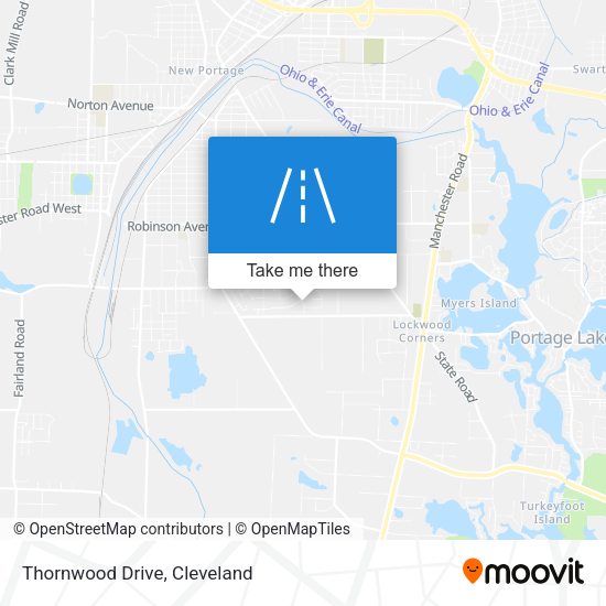 Thornwood Drive map