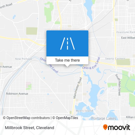 Mapa de Millbrook Street