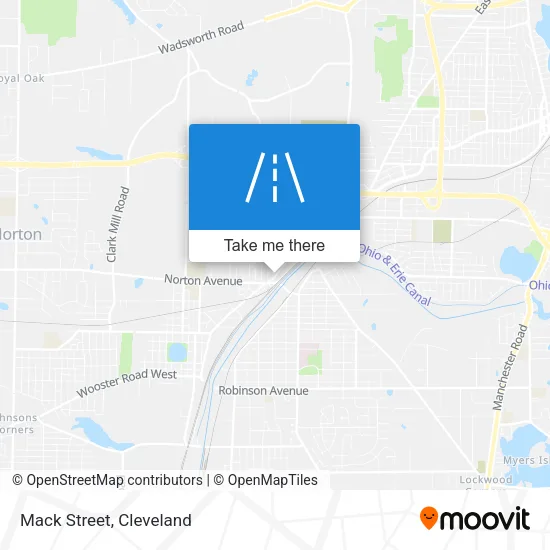 Mapa de Mack Street