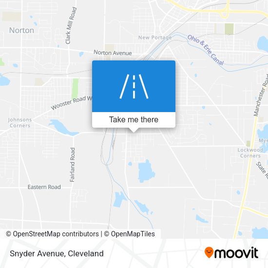 Mapa de Snyder Avenue