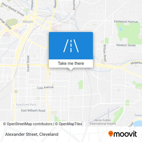 Mapa de Alexander Street