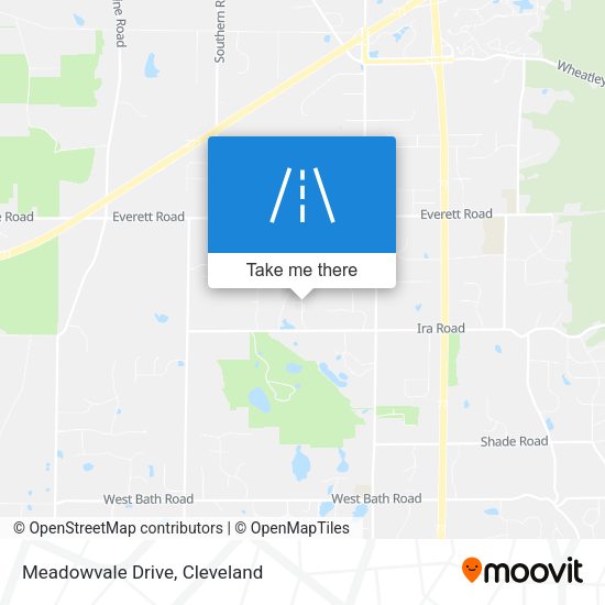 Meadowvale Drive map