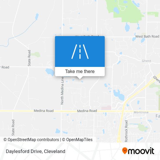 Mapa de Daylesford Drive