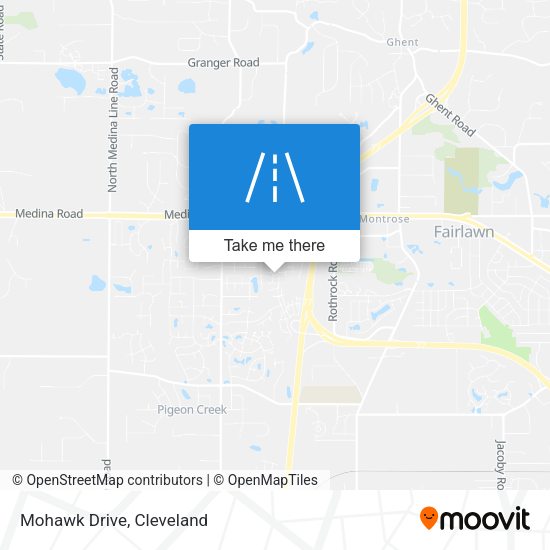 Mapa de Mohawk Drive