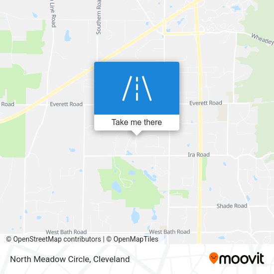 Mapa de North Meadow Circle