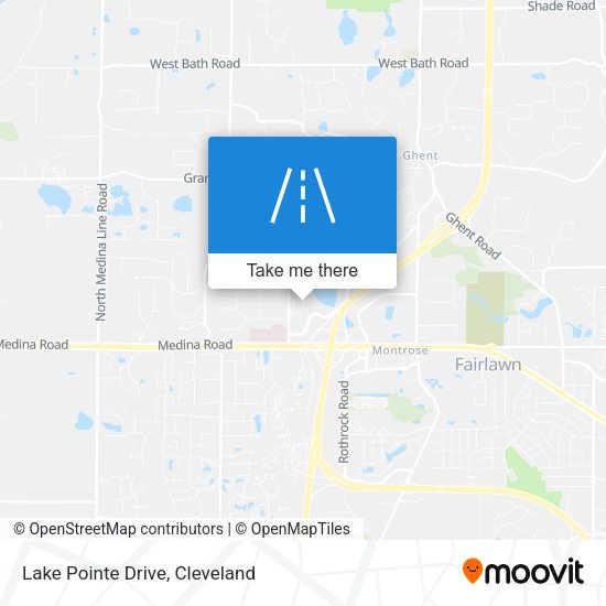 Mapa de Lake Pointe Drive