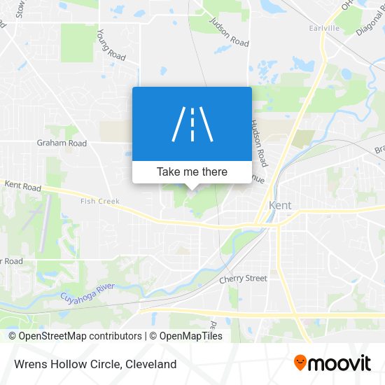 Wrens Hollow Circle map