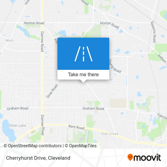 Mapa de Cherryhurst Drive