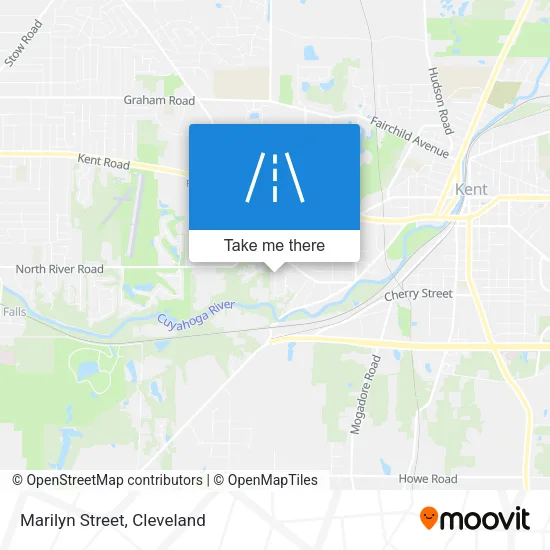 Marilyn Street map