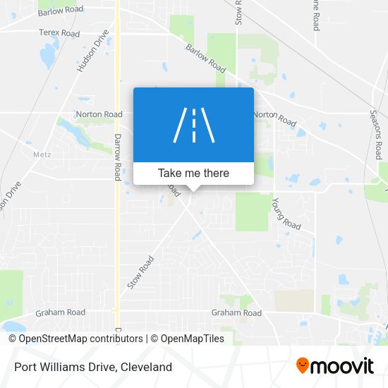 Port Williams Drive map