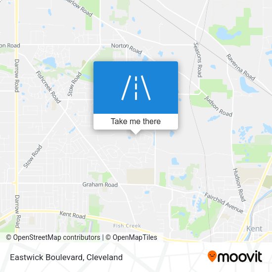 Eastwick Boulevard map