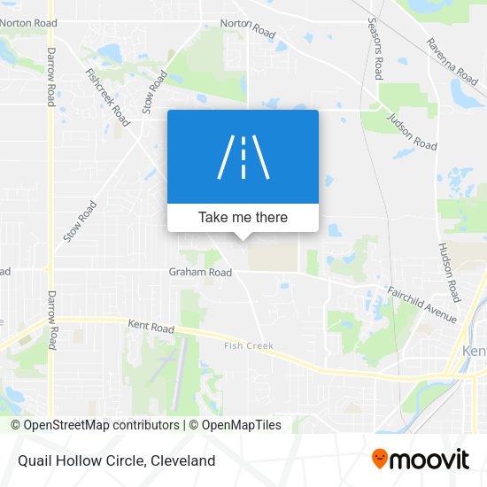 Mapa de Quail Hollow Circle
