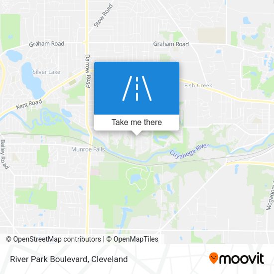 River Park Boulevard map