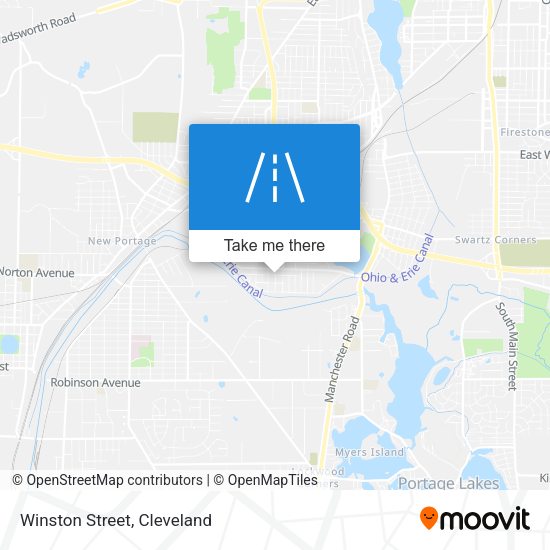 Mapa de Winston Street
