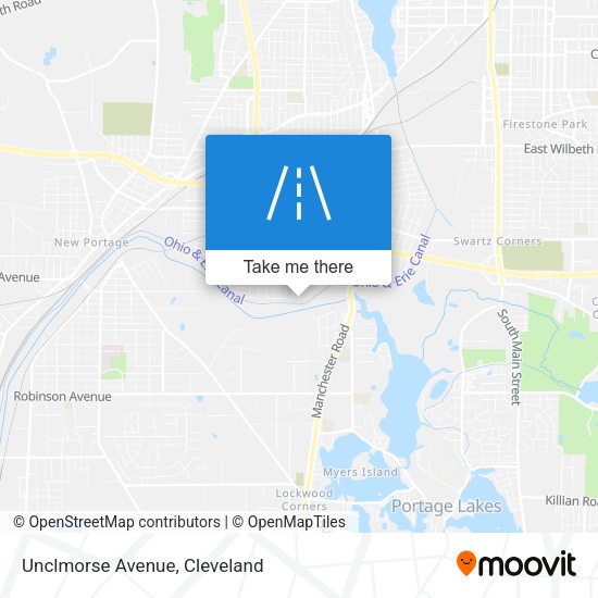 Unclmorse Avenue map