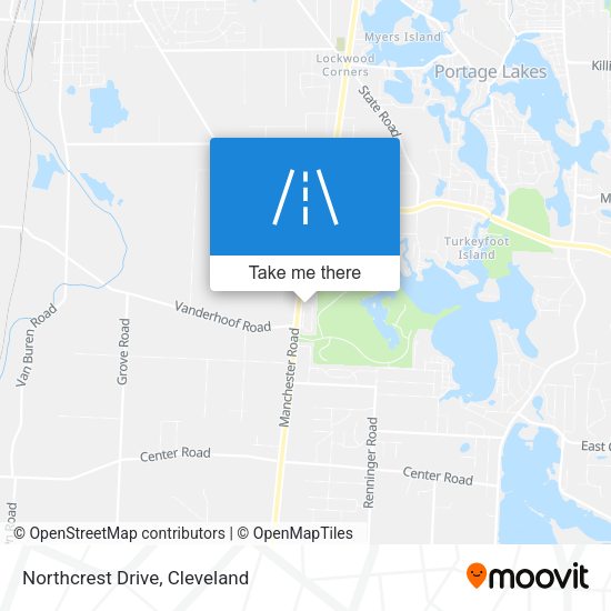 Northcrest Drive map