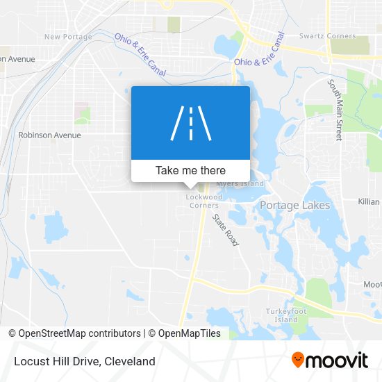 Locust Hill Drive map