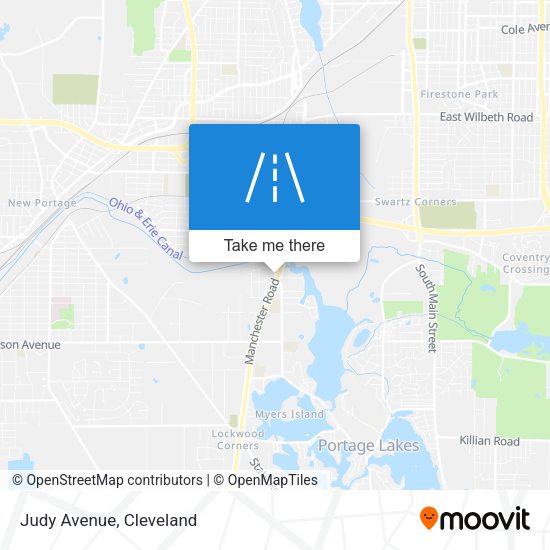 Mapa de Judy Avenue