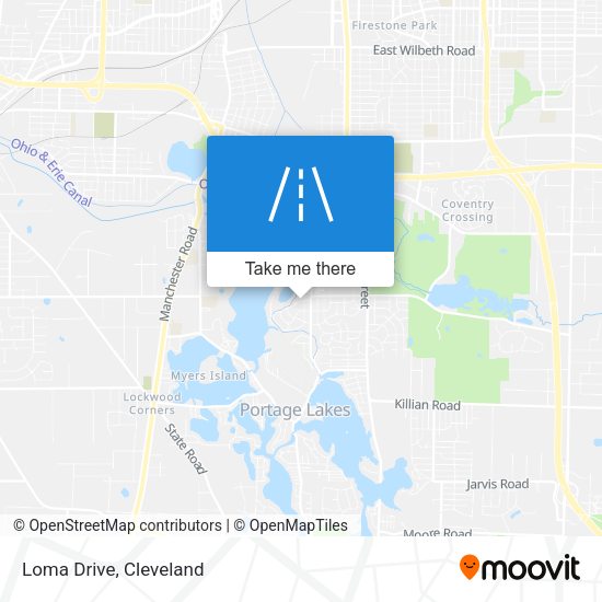 Mapa de Loma Drive
