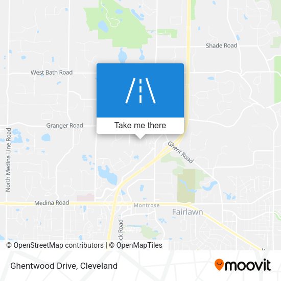 Mapa de Ghentwood Drive