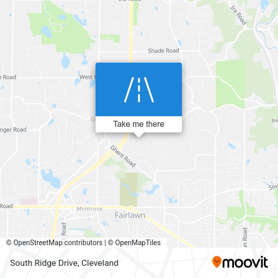South Ridge Drive map