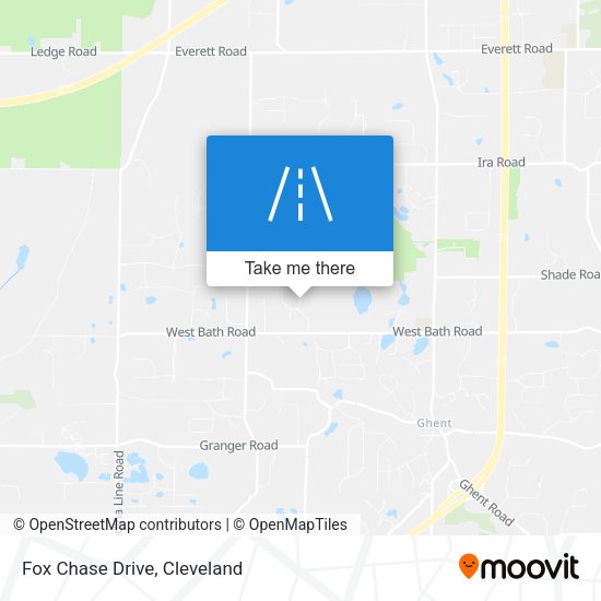 Mapa de Fox Chase Drive