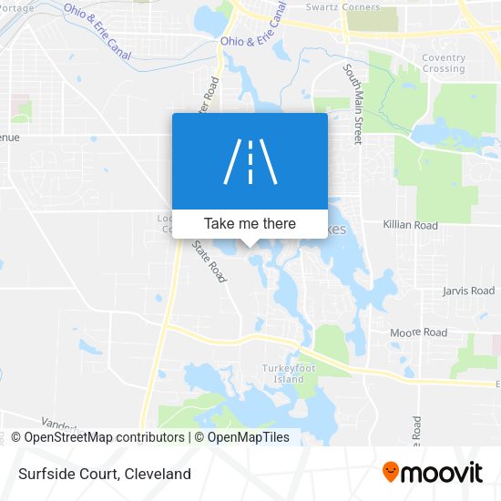 Mapa de Surfside Court