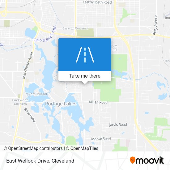 Mapa de East Wellock Drive