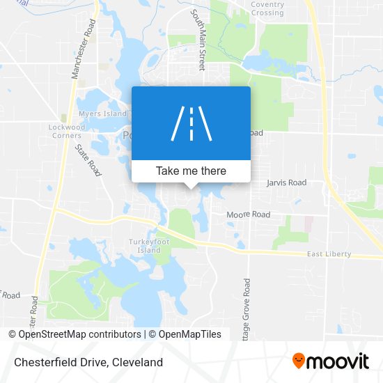 Mapa de Chesterfield Drive