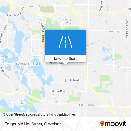 Mapa de Forget Me Not Street