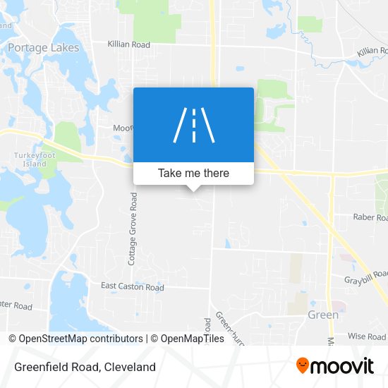 Mapa de Greenfield Road