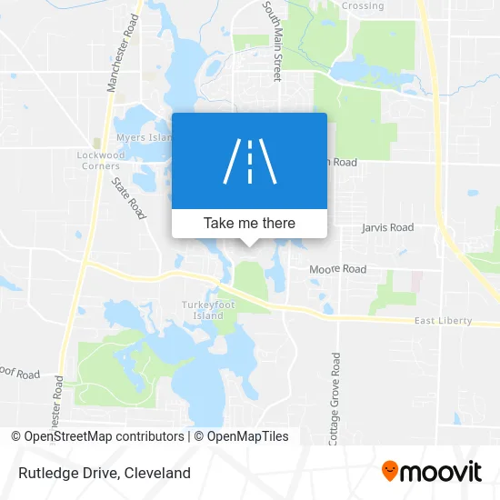Rutledge Drive map