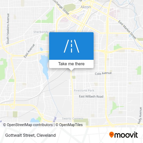 Mapa de Gottwalt Street