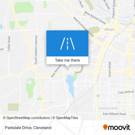 Mapa de Parkdale Drive
