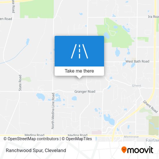 Mapa de Ranchwood Spur