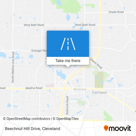 Mapa de Beechnut Hill Drive
