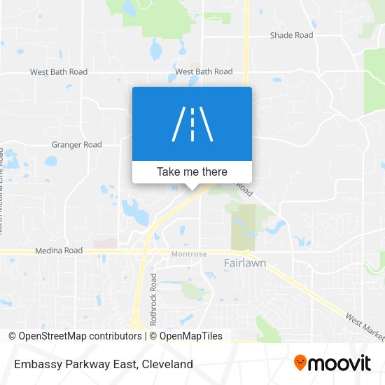 Embassy Parkway East map