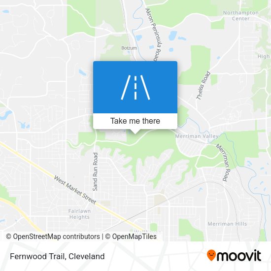 Mapa de Fernwood Trail