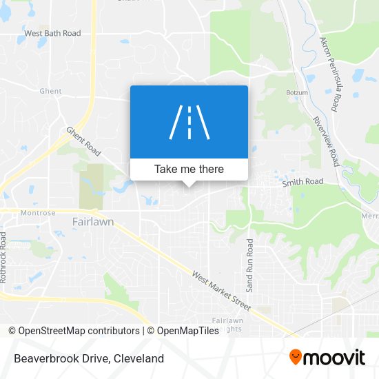 Mapa de Beaverbrook Drive