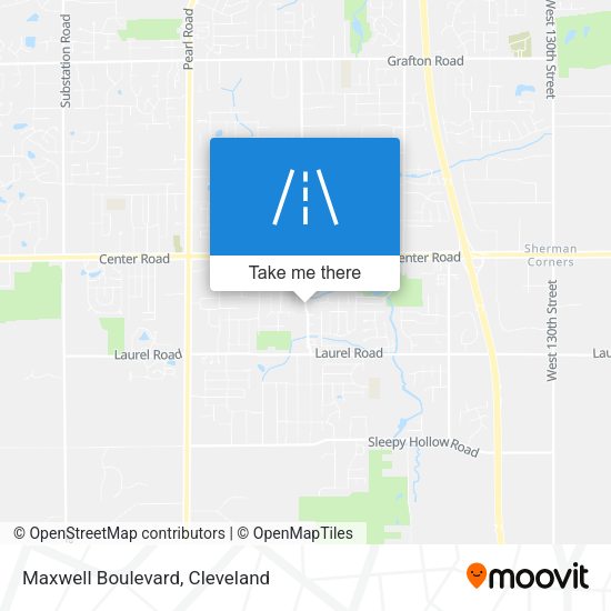 Maxwell Boulevard map