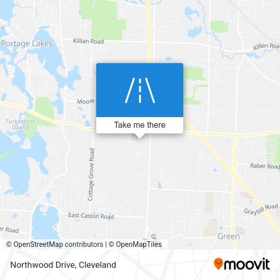 Northwood Drive map
