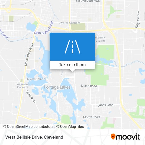 Mapa de West Bellisle Drive